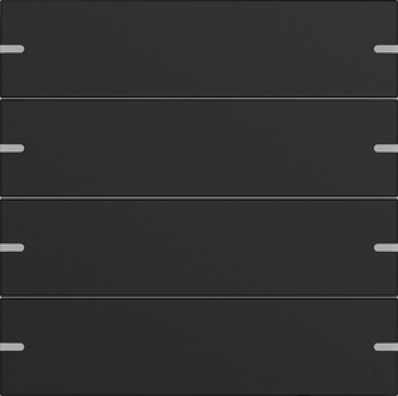 Клавиша 4-ная для сенс. выкл.Gira 4 KNX Клавиша 4-ная для сенс. выкл.Gira 4 KNX