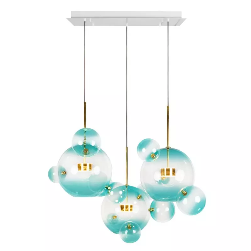 Подвесной светодиодный светильник Loft IT Bolle 2027-S3 Blue Подвесной светодиодный светильник Loft IT Bolle 2027-S3 Blue