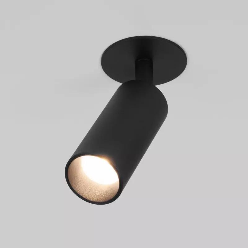 Встраиваемый светодиодный спот Elektrostandard Diffe 25039/Led черный a058218 Встраиваемый светодиодный спот Elektrostandard Diffe 25039/Led черный a058218