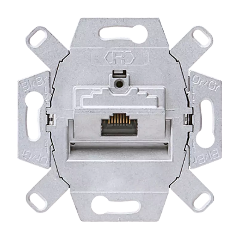 Розетка информационная RJ45 категория 6a Jung STP Розетка информационная RJ45 категория 6a Jung STP
