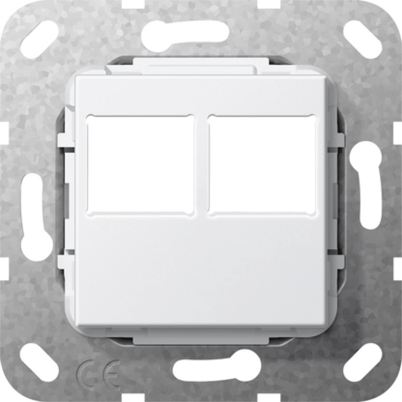 Вставка Modular Jack 2-местн. LexCom Вставка Modular Jack 2-местн. LexCom