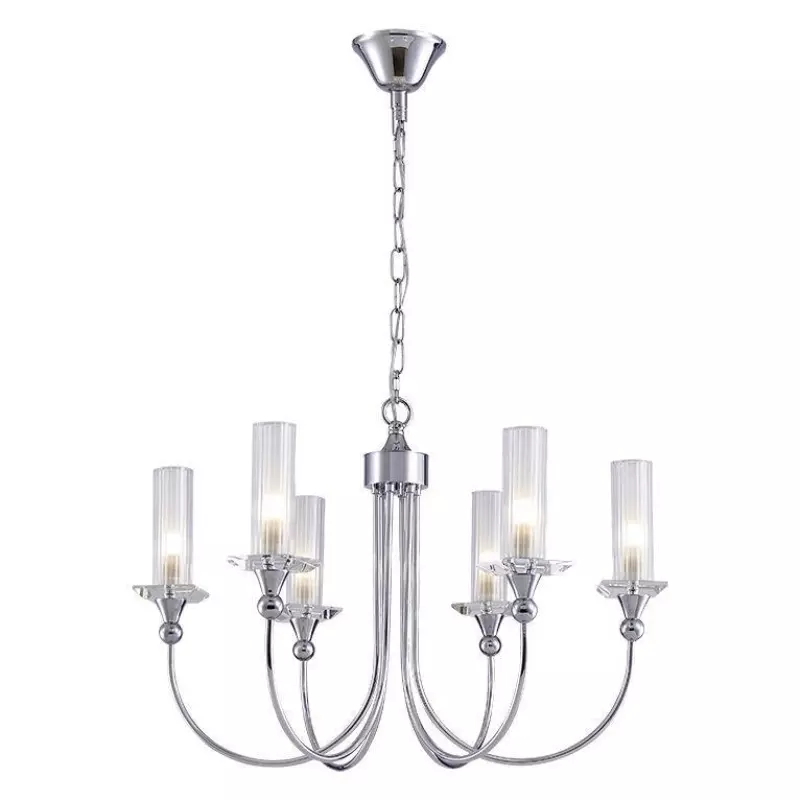 Подвесная люстра Newport Сharlize 4586/С chrome М0070215 Подвесная люстра Newport Сharlize 4586/С chrome М0070215