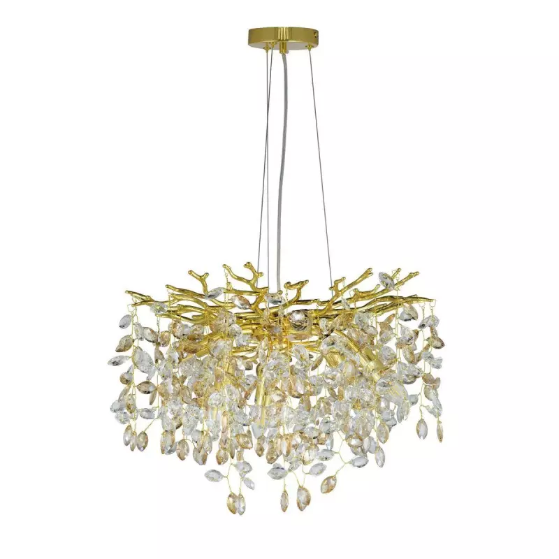 Подвесная люстра Lumina Deco Brevia LDP 8027-600 GD Подвесная люстра Lumina Deco Brevia LDP 8027-600 GD