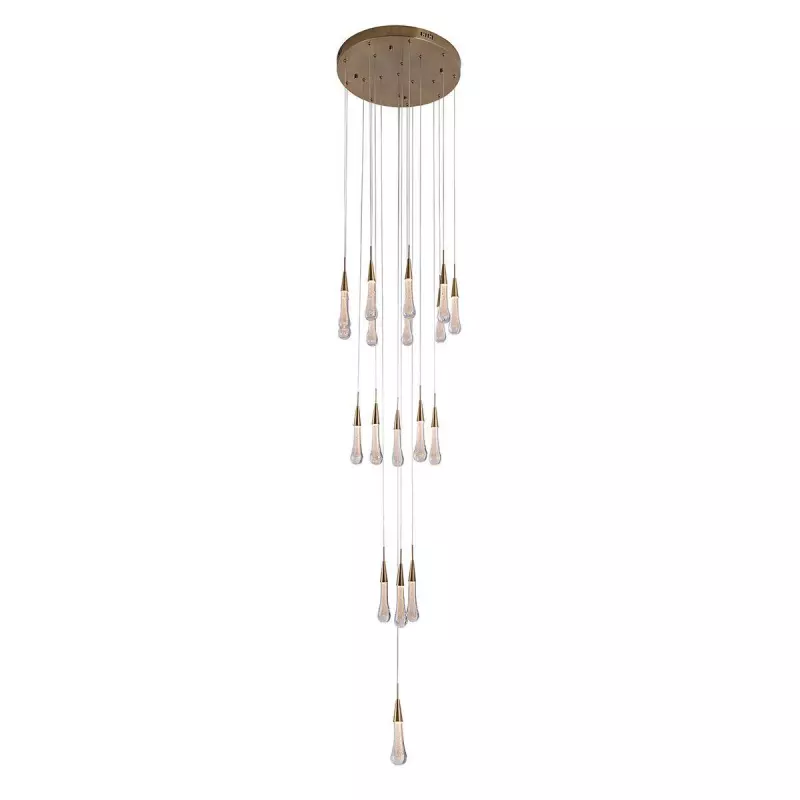 Подвесная светодиодная люстра Kink Light Гутта 07861-18A,36 Подвесная светодиодная люстра Kink Light Гутта 07861-18A,36