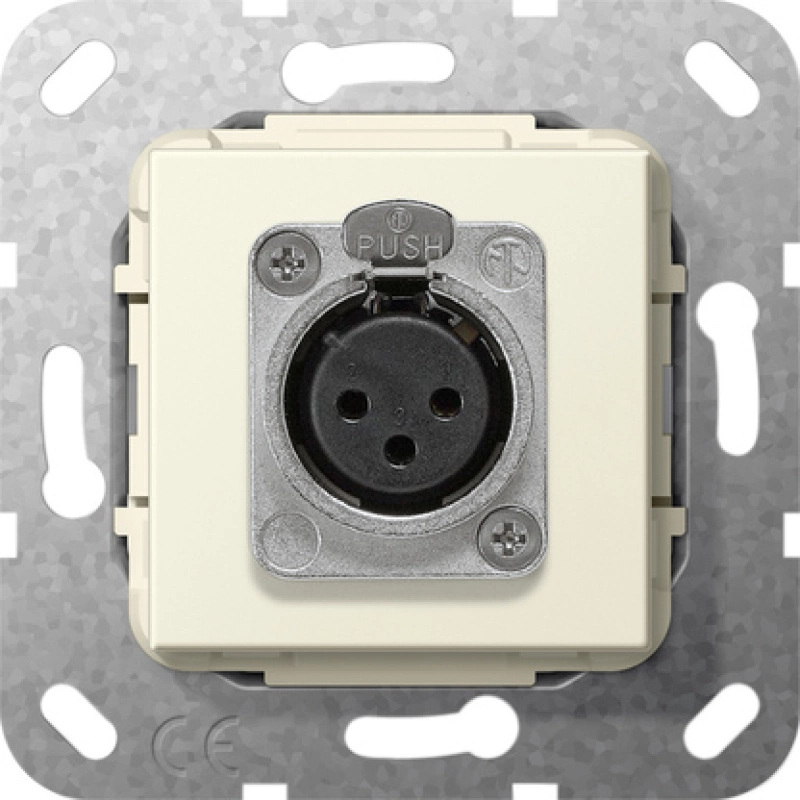Гнездо XLR серии D Гнездо XLR серии D