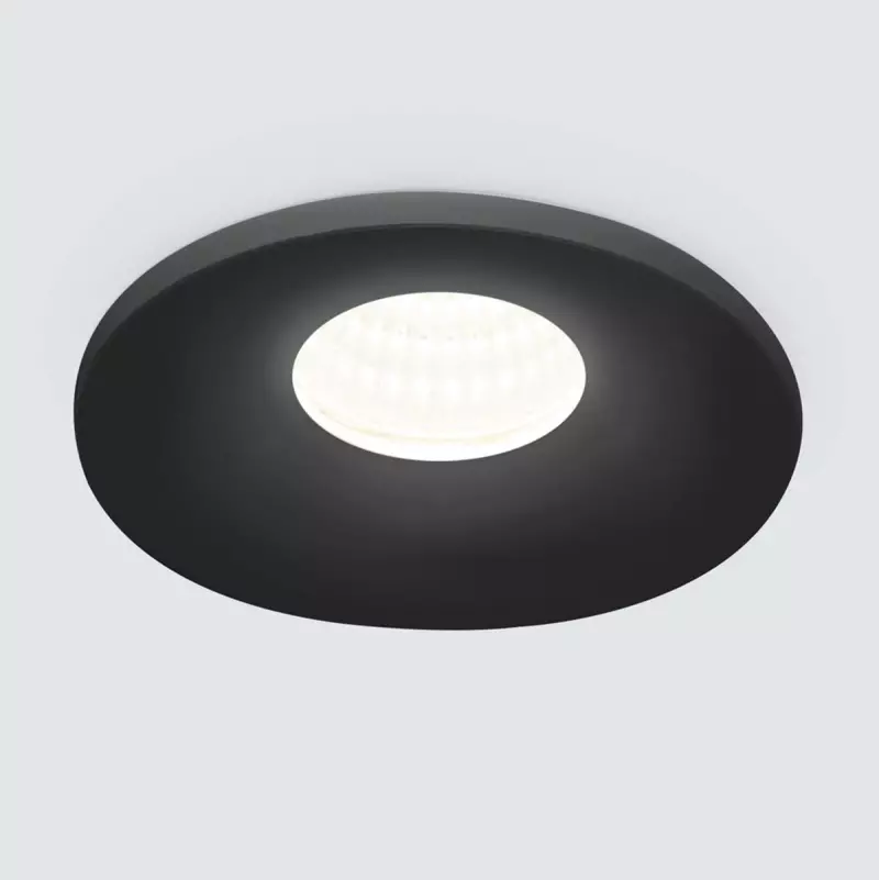 Встраиваемый светодиодный светильник Elektrostandard 15270/LED черный a056025 Встраиваемый светодиодный светильник Elektrostandard 15270/LED черный a056025