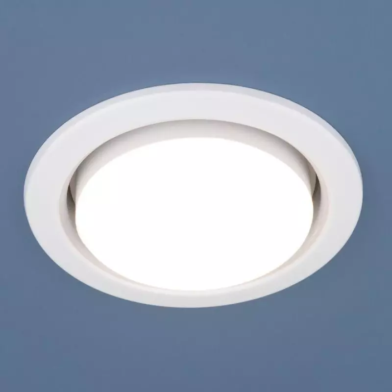 Встраиваемый светильник Elektrostandard 1035 GX53 WH (в комплекте 10 шт.) a043127 Встраиваемый светильник Elektrostandard 1035 GX53 WH (в комплекте 10 шт.) a043127