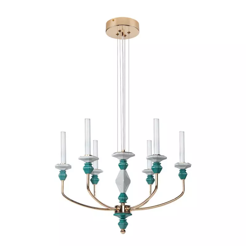 Подвесная люстра Divinare CAPELLO 4947/01 SP-6 Подвесная люстра Divinare CAPELLO 4947/01 SP-6