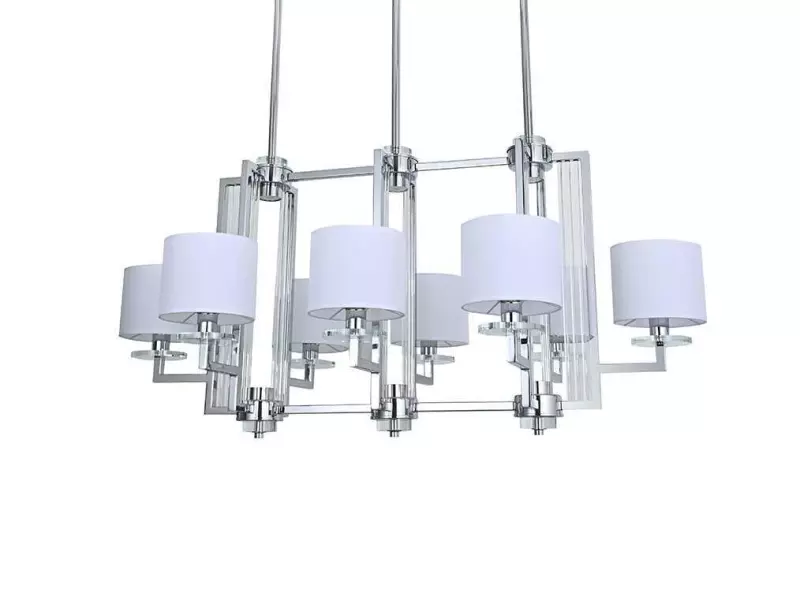 Подвесная люстра Newport Amalia 35408/S chrome без абажуров М0069060 Подвесная люстра Newport Amalia 35408/S chrome без абажуров М0069060