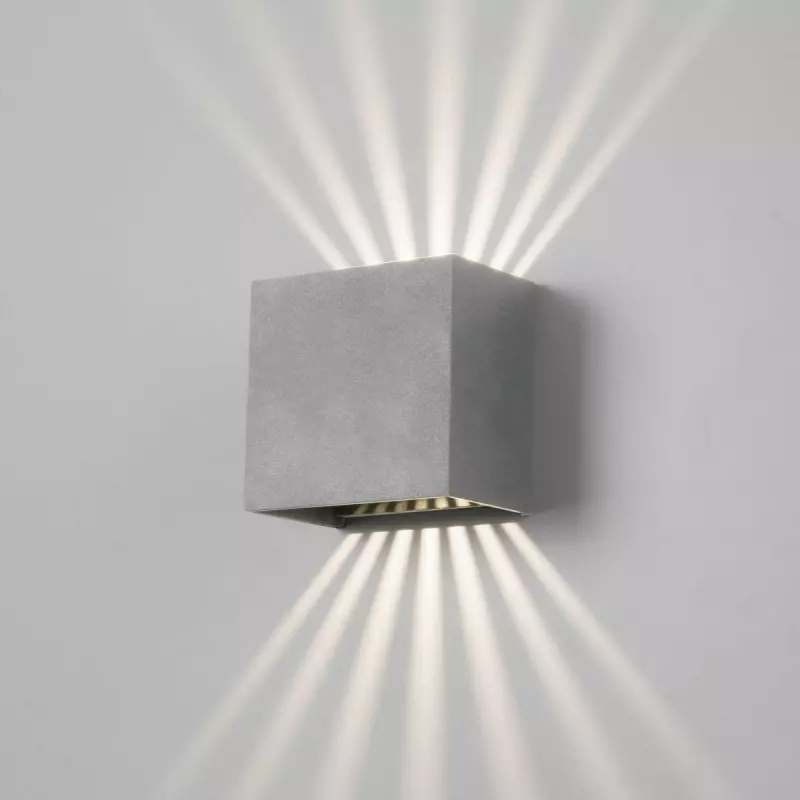 Уличный настенный светодиодный светильник Elektrostandard Sole 35149/D серый a058903 Уличный настенный светодиодный светильник Elektrostandard Sole 35149/D серый a058903