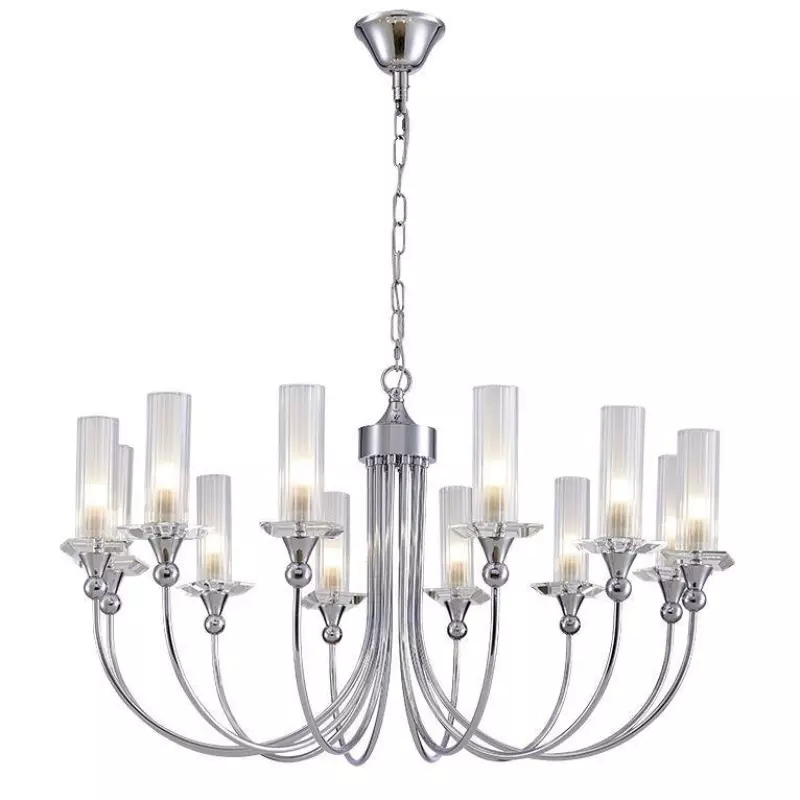 Подвесная люстра Newport Сharlize 4586+6/С chrome М0070216 Подвесная люстра Newport Сharlize 4586+6/С chrome М0070216
