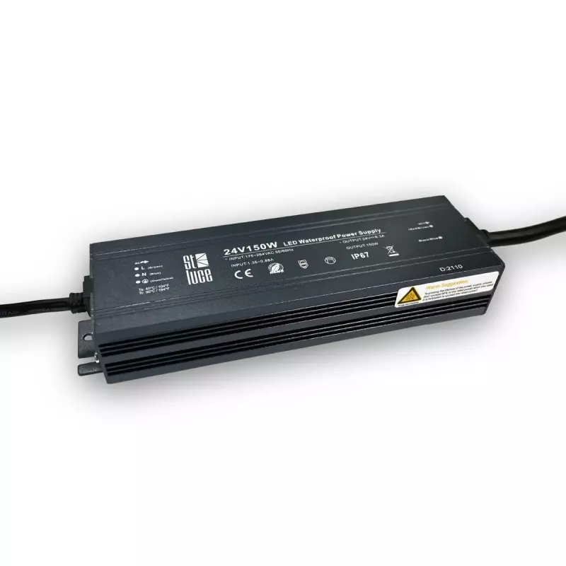 Блок питания ST Luce 24V 150W IP67 6,3A ST014.024.150 Блок питания ST Luce 24V 150W IP67 6,3A ST014.024.150