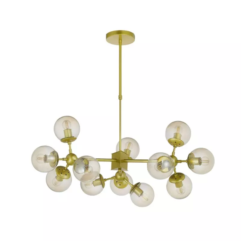 Подвесная люстра Lumina Deco Zodiak LDP 160-12 GD Подвесная люстра Lumina Deco Zodiak LDP 160-12 GD