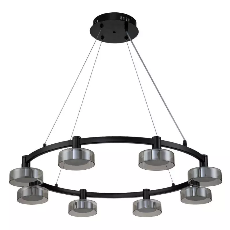 Подвесная светодиодная люстра Stilfort Gloze 4009/02/08P Подвесная светодиодная люстра Stilfort Gloze 4009/02/08P