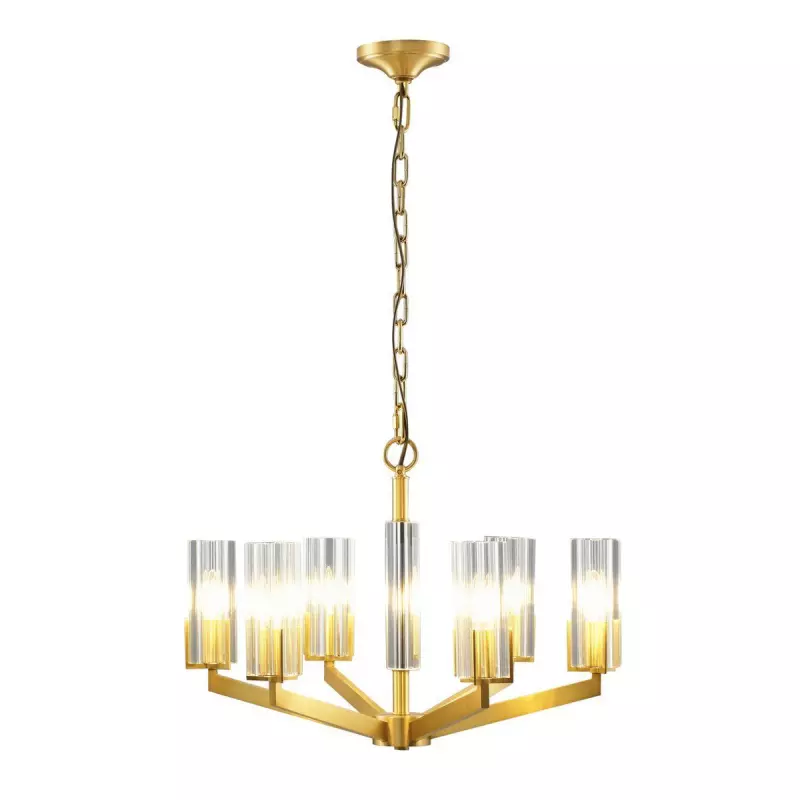 Подвесная люстра Moderli Brass V11074-6P Подвесная люстра Moderli Brass V11074-6P