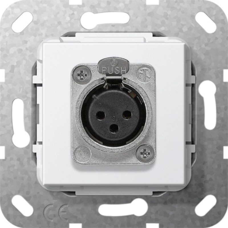 Гнездо XLR серии D Гнездо XLR серии D