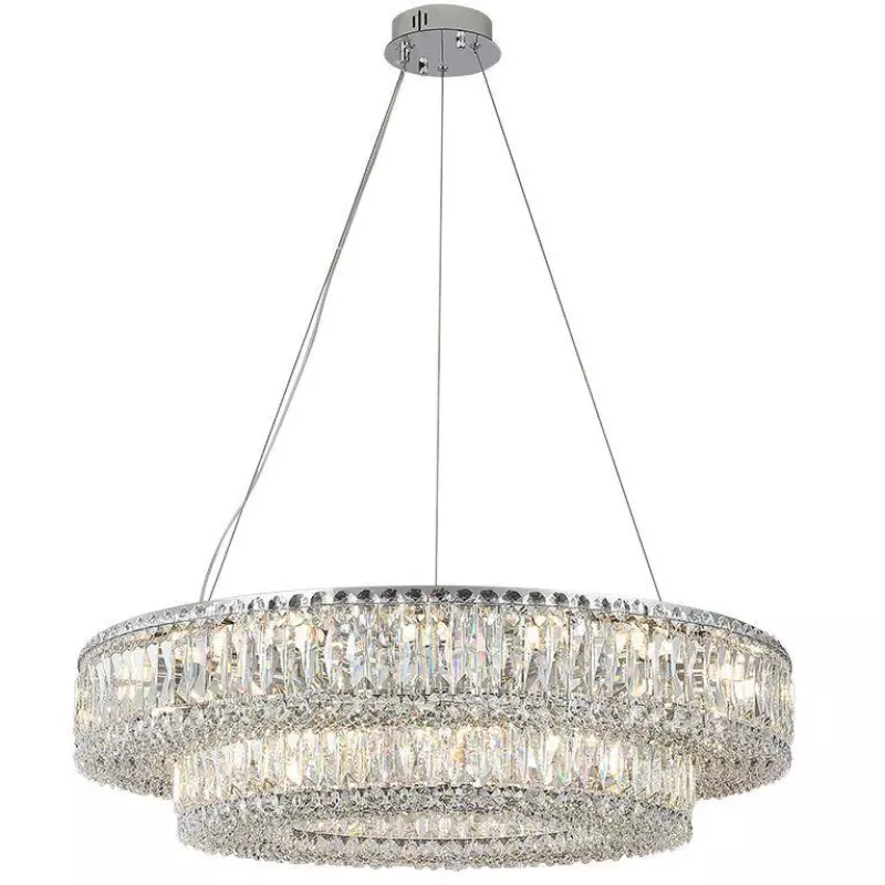 Подвесной светильник Newport Valencia 8450+28/S chrome М0070080 Подвесной светильник Newport Valencia 8450+28/S chrome М0070080