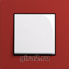 Рамки Gira Esprit Linoleum-Multiplex (красный)