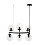   Lumina Deco Ceredo LDP 6034-6 RND BK