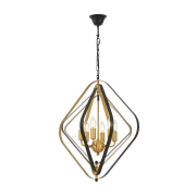  Lumina Deco Crulia LDP 8005-6 BK+MD