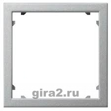 Промежуточная рамка для приборов с накладкой 45*45 мм (Alcatel) (под алюминий )