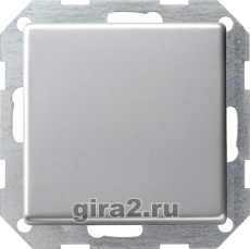Перекрестный выключатель GIRA E22 (алюминий)