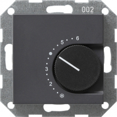 Терморегулятор с преключающим контактом System 55 (антрацит)