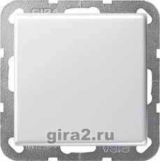 Перекрестный выключатель GIRA E22 (белый)