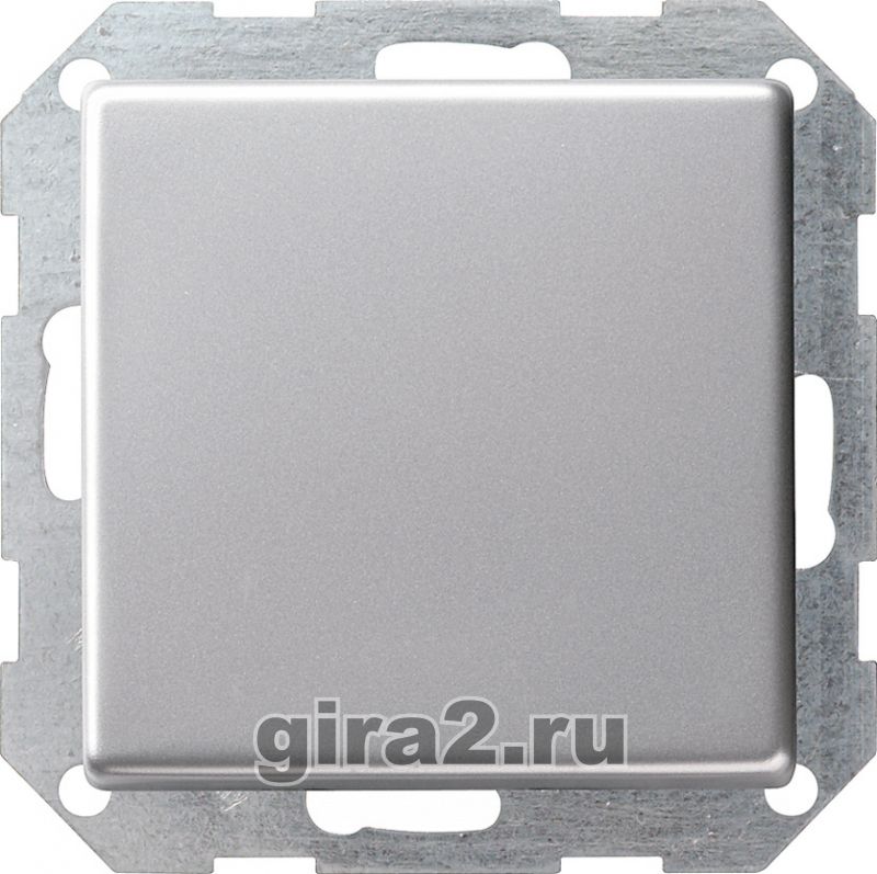 Перекрестный выключатель GIRA E22 (алюминий) Перекрестный выключатель GIRA E22 (алюминий)