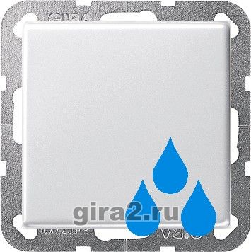 Выключатель / переключатель IP44 GIRA E22 (белый)