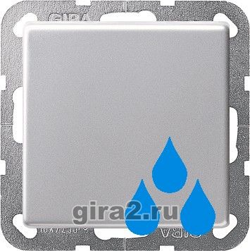 Выключатель / переключатель IP44 GIRA E22 (алюминий) Выключатель / переключатель IP44 GIRA E22 (алюминий)