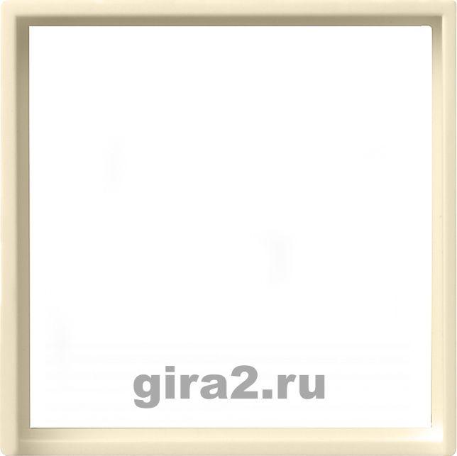 Промежуточная рамка для приборов с накладкой 50*50 мм (глянцевый кpемовый ) Промежуточная рамка для приборов с накладкой 50*50 мм (глянцевый кpемовый )
