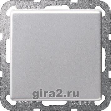 Выключатель / переключатель GIRA E22 (алюминий)