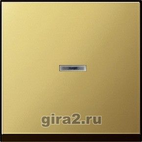 Клавиша с контрольн окном System 55 Латунь Клавиша с контрольн окном System 55 Латунь