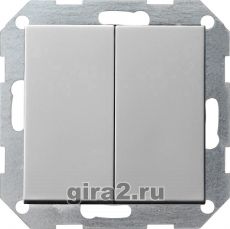 Выключатели двуклавишные (под алюминий) Выключатели двуклавишные (под алюминий)